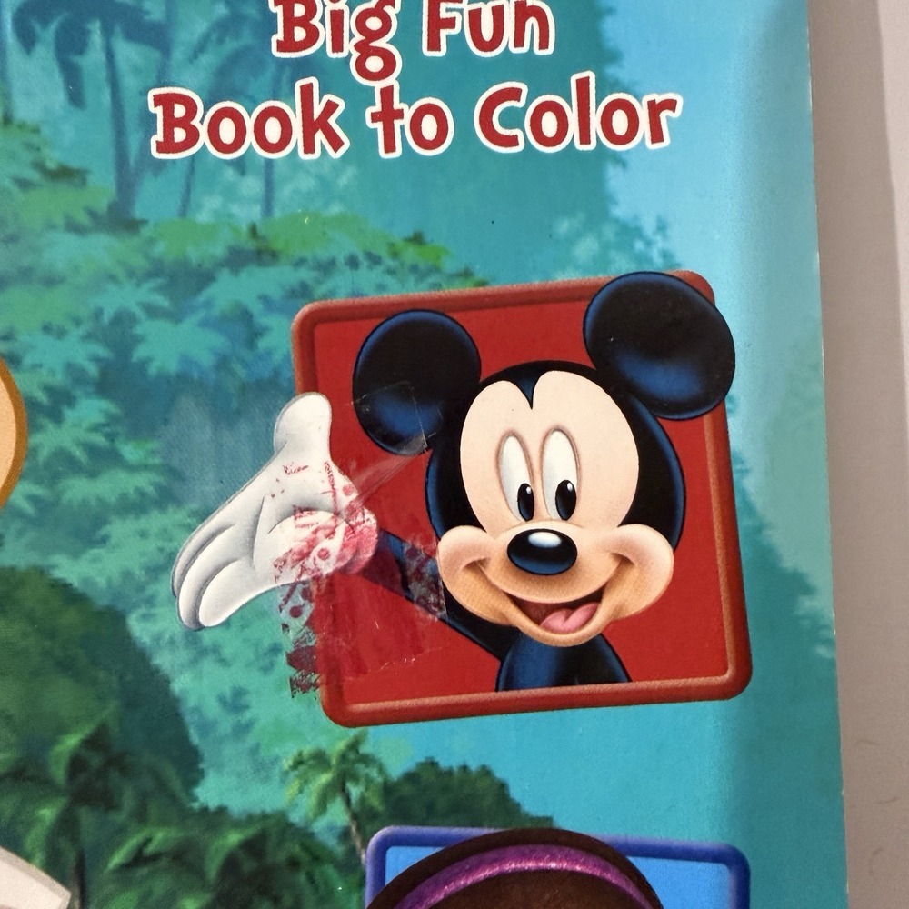Disney Junior Big Fun Book to Color ~ All Me Mateys! Paperback Coloring Book - Picture 7 of 9